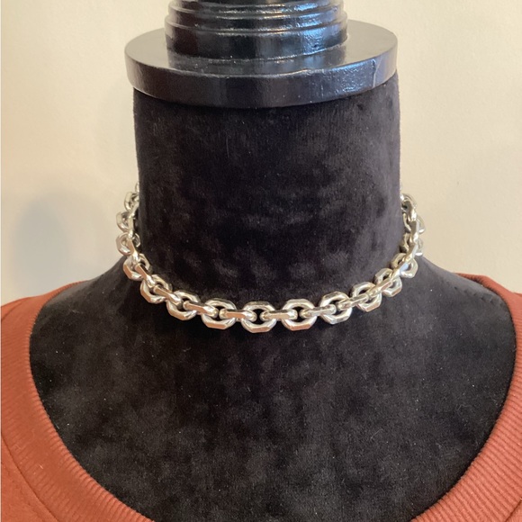 Vintage Chunky Chain Necklace - Picture 2 of 9